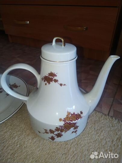 Чайный кофейный сервиз гдр 10 персон