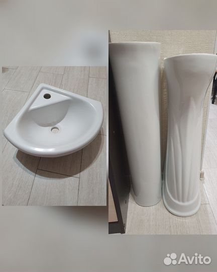 Раковина с пьедесталом