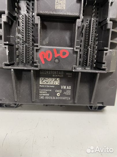 Блок BCM Фольксваген Поло 5 рестайлинг