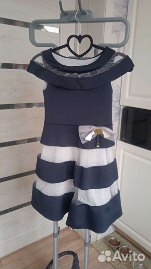 Платье трикотажное