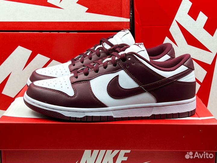 Кроссовки Nike Dunk Low Bordeaux