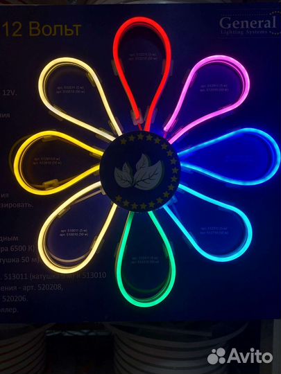 Гибкий неон 12 вольт