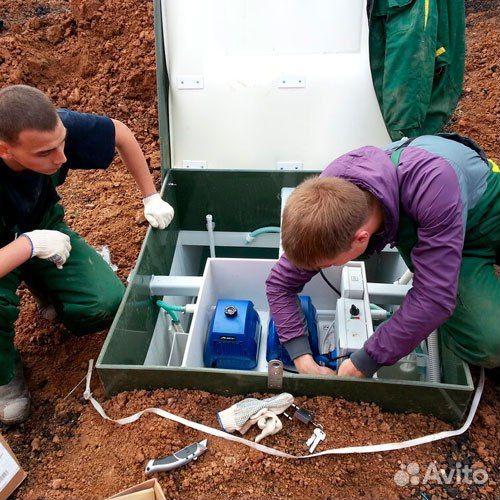 Септик без откачки - монтаж в подарок