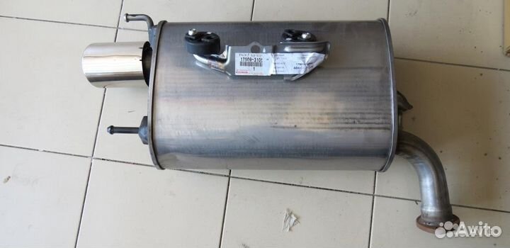 Левый (второй) глушитель Toyota Camry V50/55