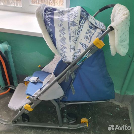Коляска санки