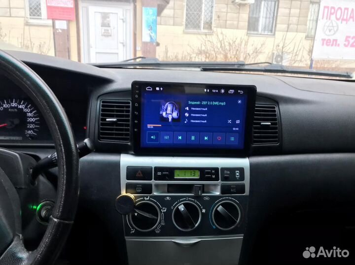 Магнитола BYD F3 Android