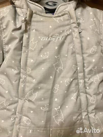Зимний детский комбинезон Gusti 71 см