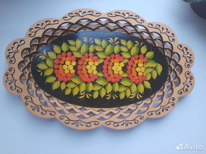 Конфетница деревянная