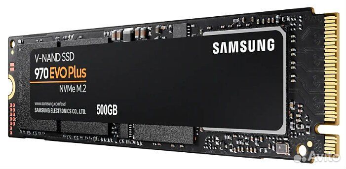Твердотельный накопитель Samsung 500 Gb 970 EVO pl
