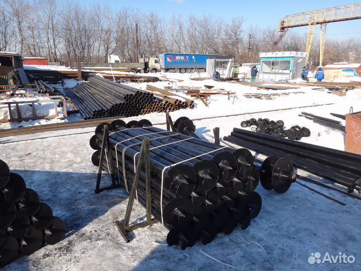 Винтовые сваи