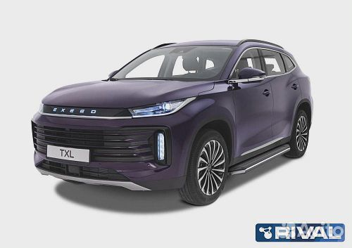 Пороги для Exeed TXL (2021-2024) Premium