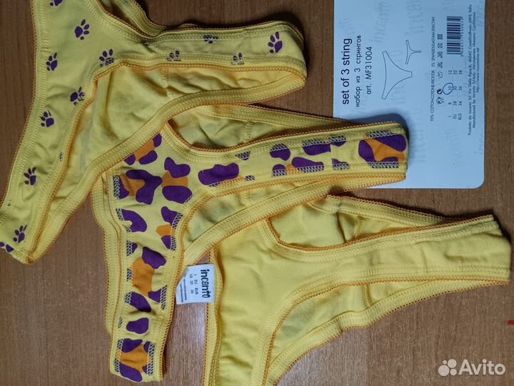 Трусики для девочек -комплект 3 (италия)