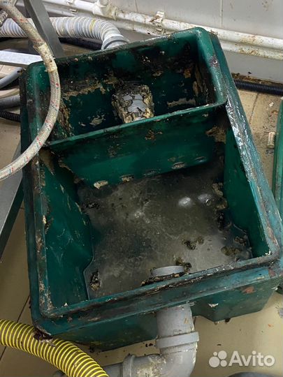 Чистка жироуловителя и установка