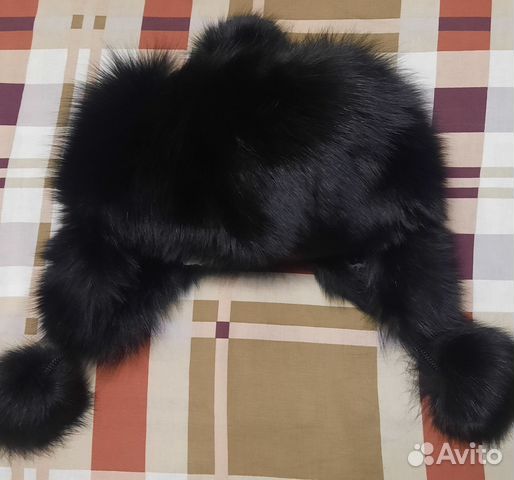 Шапка новая зимняя женская из песца