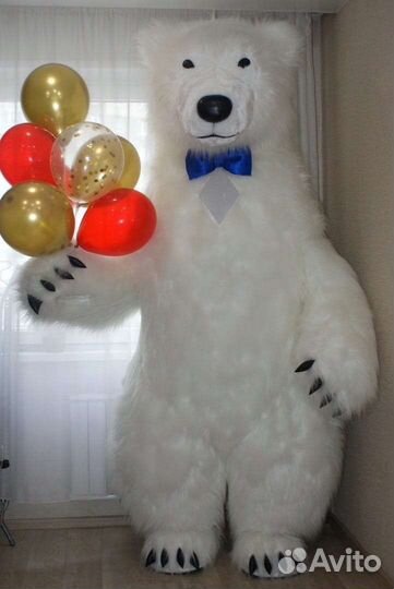 Большой белый медведь Умка