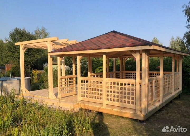 Дачные беседки