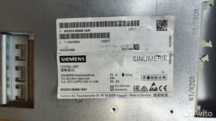 Siemens 6FC5312-0DA00-1AA1