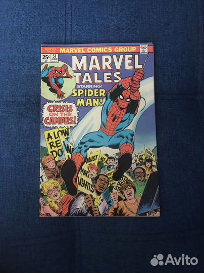 Человек паук комикс 1974 год