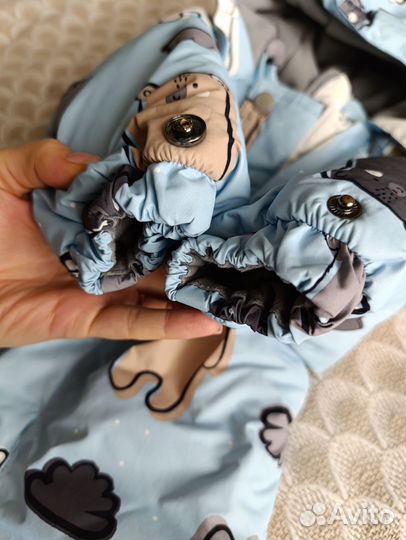 Зимний комбинезон Crockid 68-74