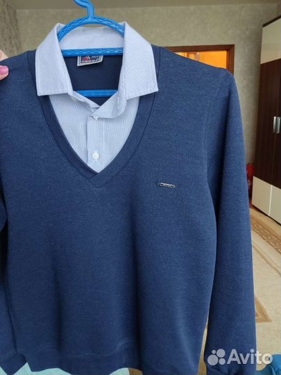 Джемпер двойка (имитация) подростковый