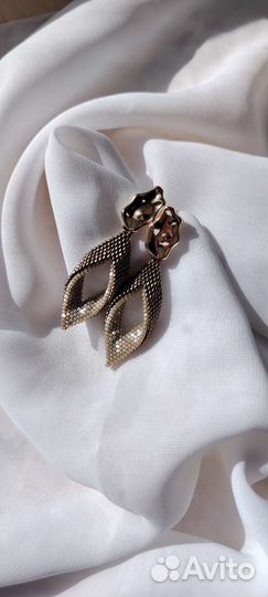 Серьги из бисера