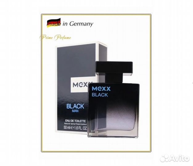 Туалетная вода Mexx Black Man не вскрывалась