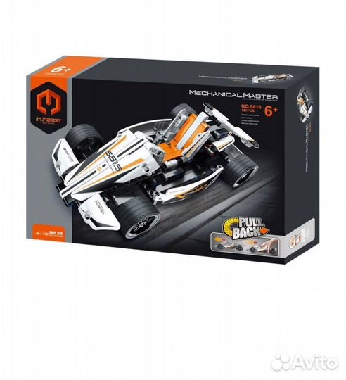 Конструктор iM.Master Гоночная машинка, 187 дет