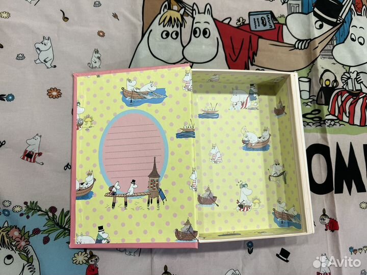 Шелковый платок Kiss me doll x Moomin