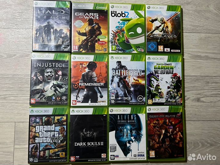 Лицензионные игры xbox 360