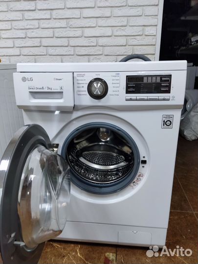 Стиральная машина бу lg 6 кг с сушкой