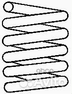 Пружина подвески 997693 Sachs