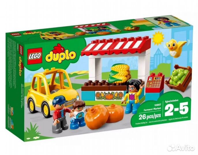 Lego duplo 10867 фермерский рынок