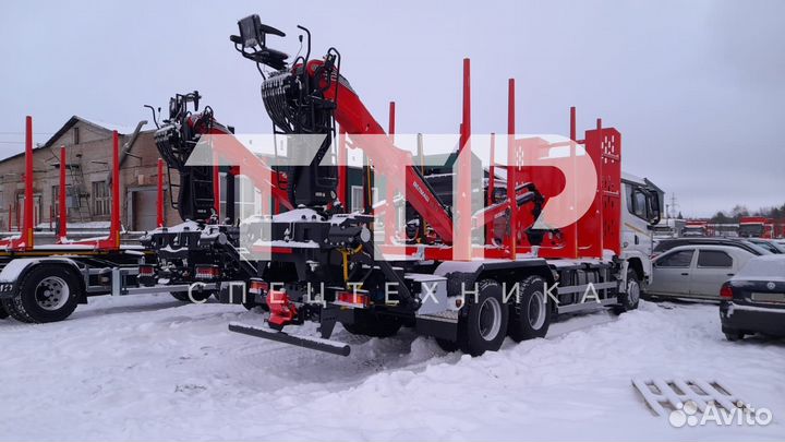 Лесовоз (сортиментовоз) Shacman X3000 с КМУ Велмаш-С, 2024