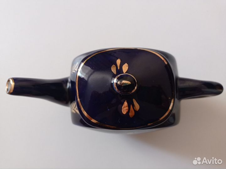 Чайник гжель кобальт СССР