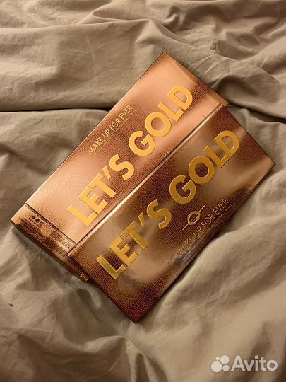 Палетка Make Up For Ever Let's Gold Eye Palette