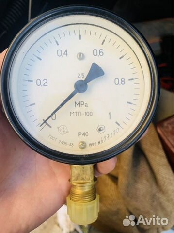 Манометр мтп 100
