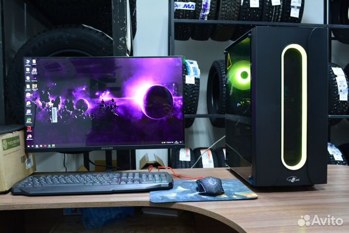 Игровой пк 8 ядер + MSI 470+16gb озу