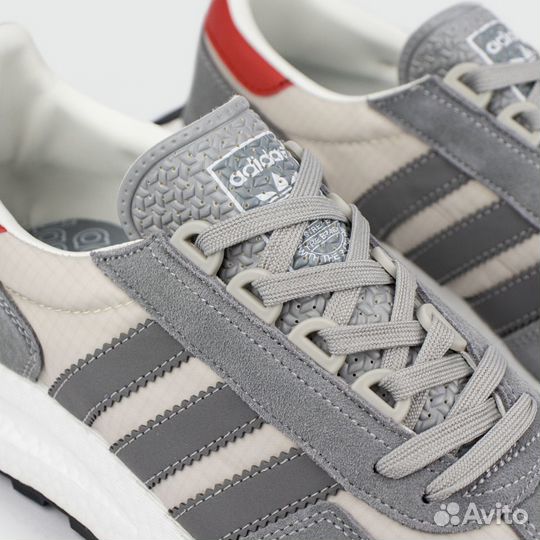 Кроссовки Adidas Retropy E5 Grey / White / Red