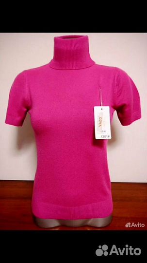 Водолазка-кофта.Женская.Новая.Цвет-фуксия.Р 44-46