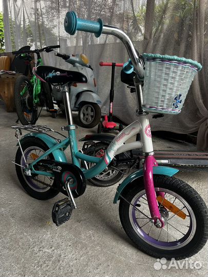 Велосипед для девочки от 3 лет