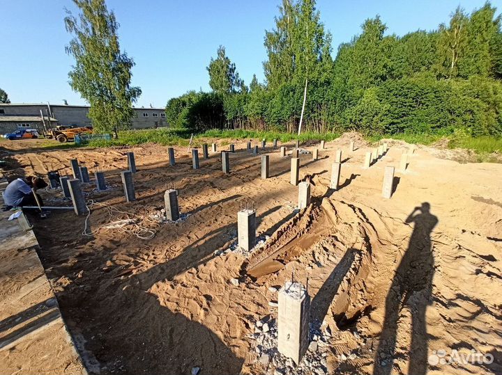 Фундамент / Жб сваи от производителя под ключ