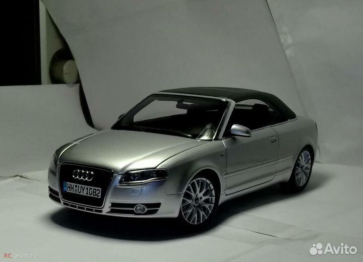 1:18 Audi A4 Silver (norev)