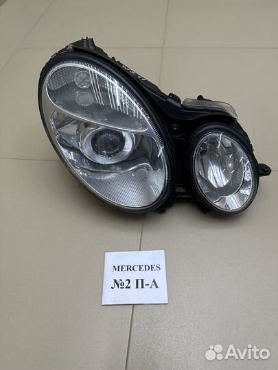 Фары правая ксенон Mercedes E-Class W211