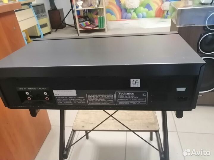 Кассетная дека technics rs - d250