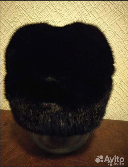 Шапка норка женская