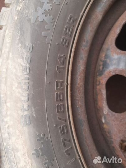 Колеса зимние 175 65 r14 бу