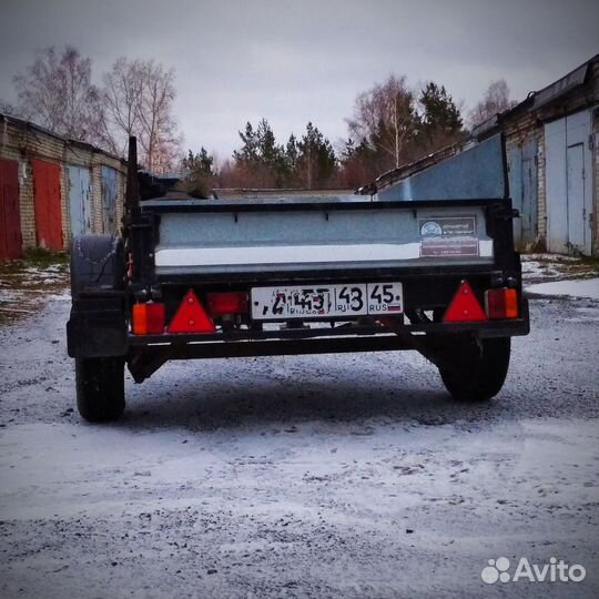 Легковой прицеп курганский Крепыш с документами