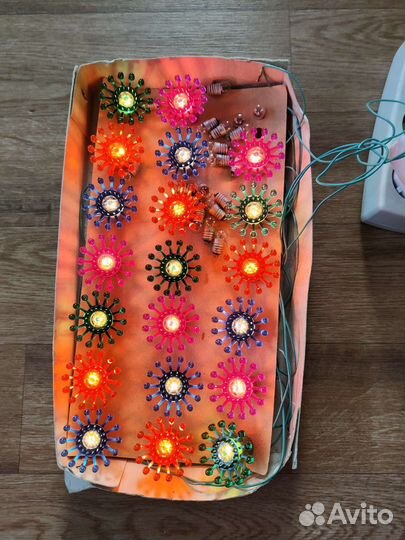 Новогодняя гирлянда СССР