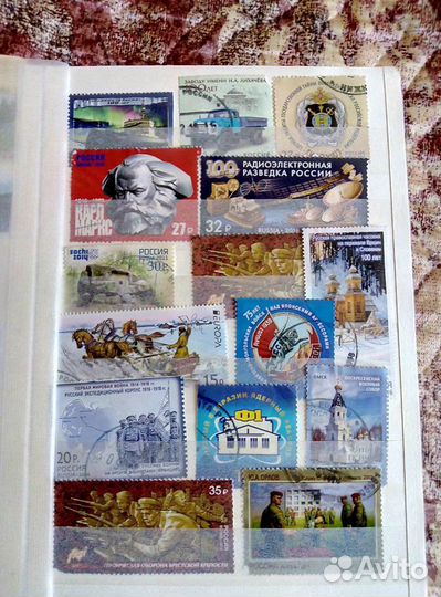 Коллекция почтовых марок+блок марок 800 лет нн