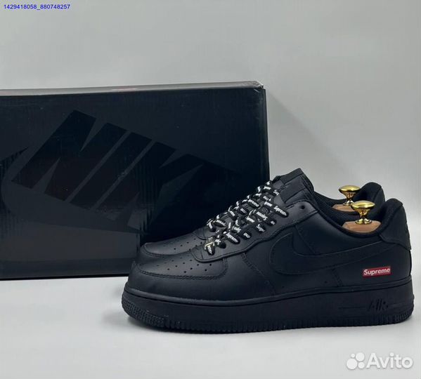 Кроссовки Nike Air Force 1 Low & Supreme (Арт.32093)